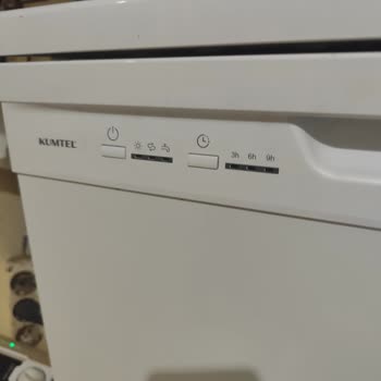 Kumtel Bulaşık Makinesi Eko Tuşunda Takılıyor, Servis Çözüm Sağlamıyor
