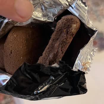 Şok Marketten Alınan Ülker Biskremde Isırılmış Parça Bulundu