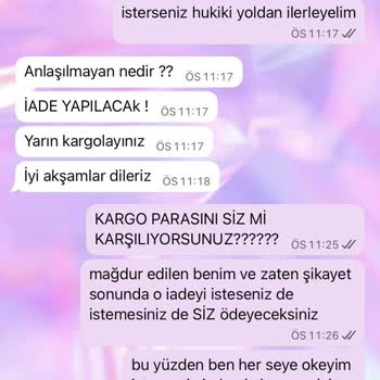 Yanlış Beden Ve Etiketsiz Defolu Ürün Gönderimi, İade Sürecinde Güvensizlik