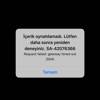 Ücretli Abonelikte Maç Yayınları Sürekli Kesiliyor Ve Hata Veriliyor