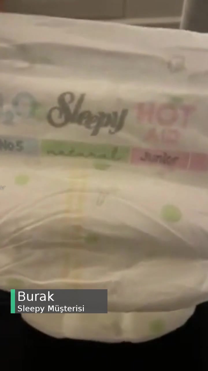 Sleepy Çocuk Bezi Hatalı Üretim videonun kapak resmi