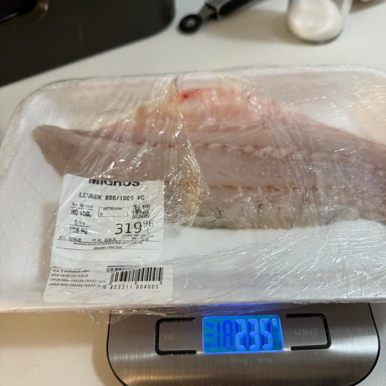 Migros'la Aldığım Levrek 400 Gram Deyip 235 Gram Geldi