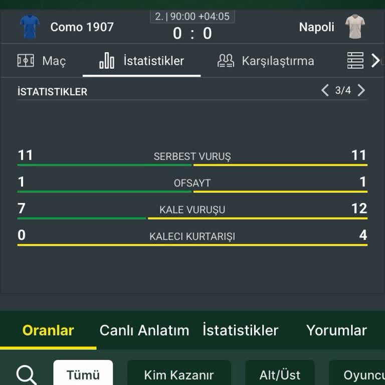 Canlı Bahiste 7 Kale Vuruşu Yanlış Değerlendirildi