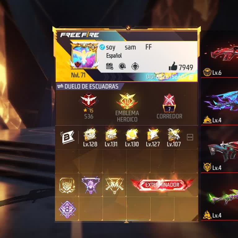 Cuenta Garena Free Fire robada, solicito recuperar acceso y proteger datos