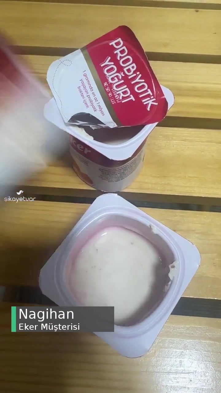 Son Tüketim Tarihi Geçmeden Küflenen Eker Probiyotik Yoğurt! videonun kapak resmi