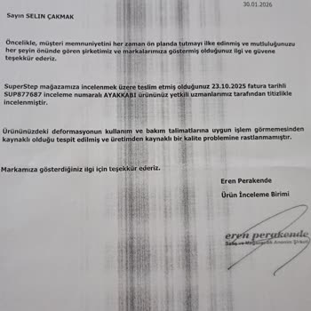 Skechers Ayakkabısının Erken Yıpranması Ve Garanti Reddi
