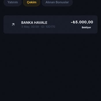 Wincasino Kazancım Hâlâ Hesabıma Yansımadı