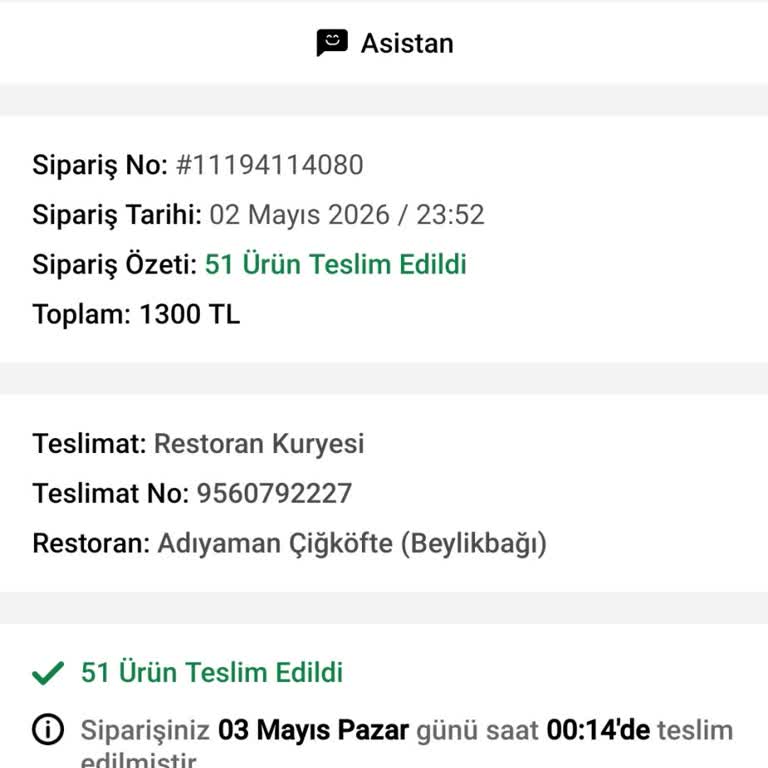 Adıyaman Çiğ Köftecisi Bekir Kaya Sorun Yaşama