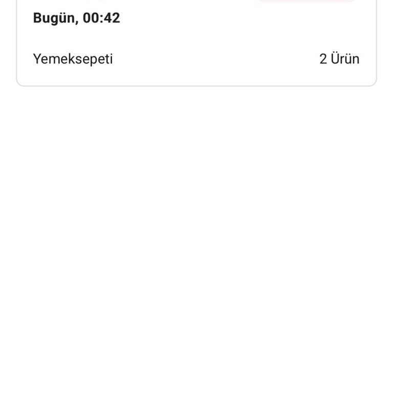 Ödenen Tutar İçin Sipariş Oluşturulmadı