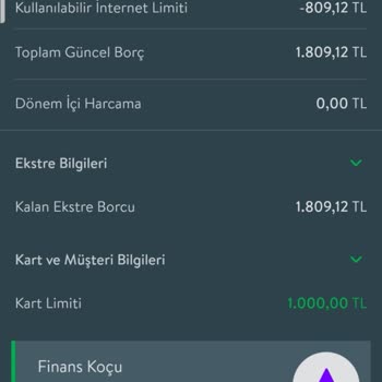 1.000 TL Limitli Kartta 860 TL Yıllık Ücret, İptal Ve İade Gerekiyor