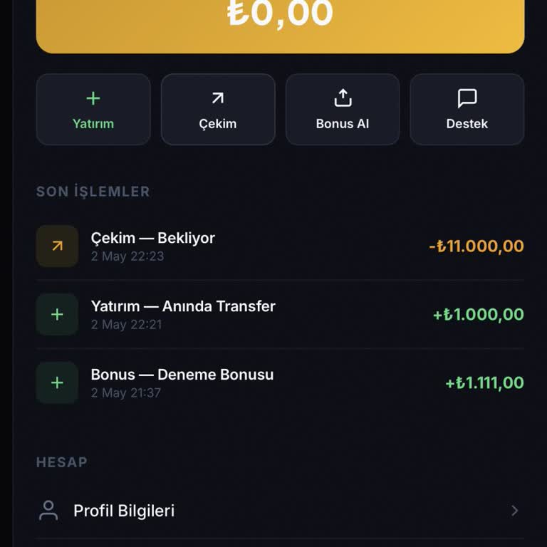 Wincasino Para Çekim Talebim Hâlâ Beklemede Görünüyor