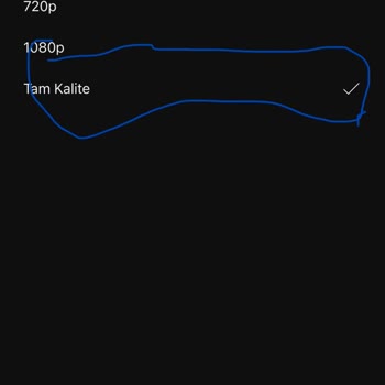 İPhone YouTube Uygulamasında Tam Kalite Yükleme Sorunu