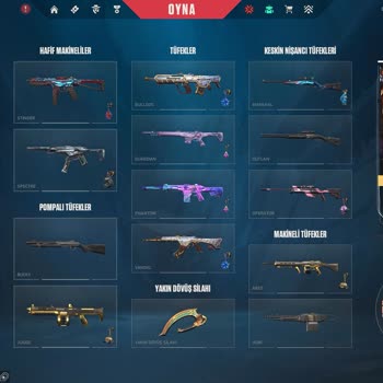 İlan Edilen Skin Sayısına Uymayan Valorant Hesabı Ve Cevapsız Şikayet