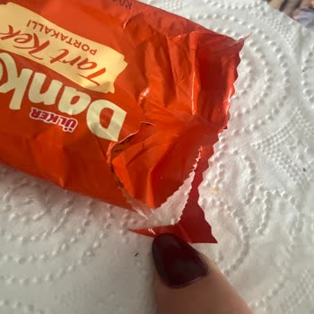 Açık Ambalajlı Ülker Dankek Portakallı Kek, Hijyen Ve Güven Endişesi