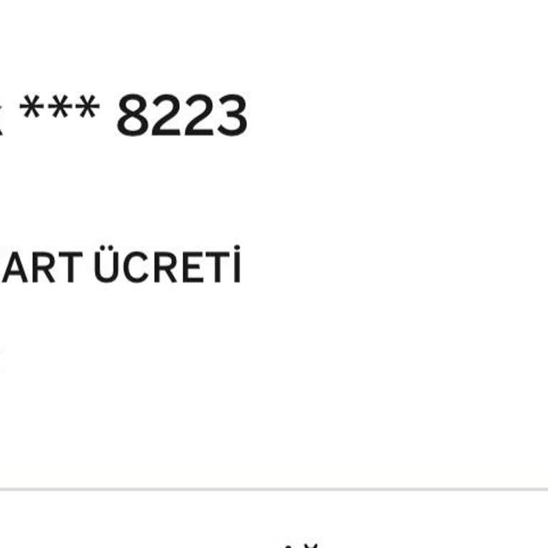 Garanti Kartına İzin Olmadan 841,50 TL Aidat Alındı, İade İstiyorum
