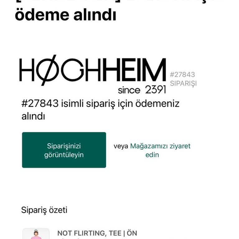 Kargoya Verilmeyen Sipariş Ve Geri Ödeme Talebi
