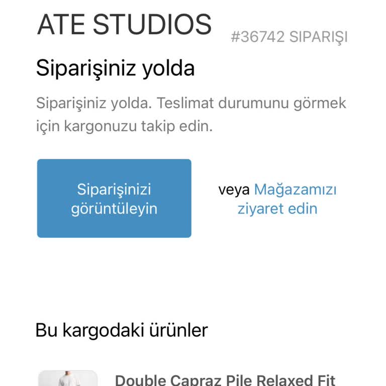 Kargo Takibi Yok, 4300 TL'lik Ödeme Sonrası Siparişim Gecikti