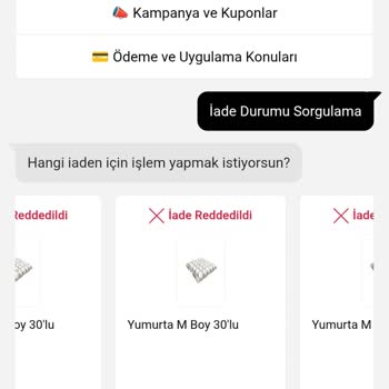 A101 Kapıda Yumurta Ücreti İadesi Reddedildi