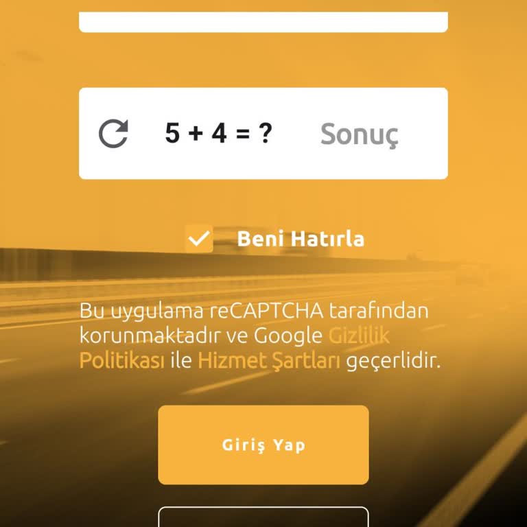 HGS Mobil Uygulamasında Giriş Sorunu Ve Çözüm Talebi