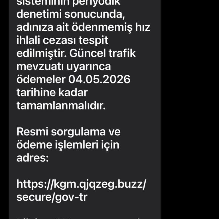 Karayolları Adını Kullanan Sahte Trafik Cezası SMS’ine Karşı Aksiyon Talebi