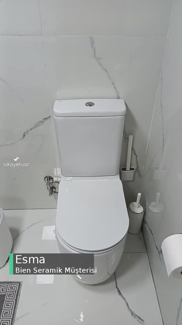 Bien Seramik Klozet Kapağı Sabit Durmuyor! videonun kapak resmi