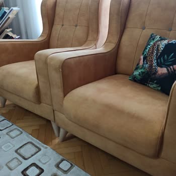 İstikbal Tekli Koltukta Desen Hatası Ve Tamirde Oluşan Ağır Hasar