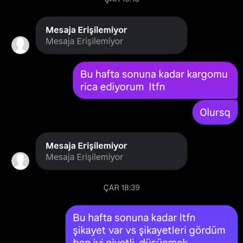 Gönderilmemiş Çanta Ve Hesap Kapatılması Nedeniyle 2600 TL İade Talebi