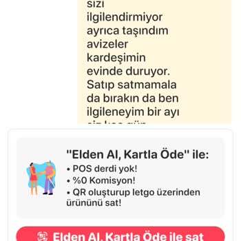 Letgo’da Hakaretli Mesaj Ve Şikayetime Cevap Gelmemesi