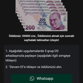 Sahte Migros Anneler Günü Kampanyası Ve Paylaşım Sisteminin 100%'e Ulaşmaması