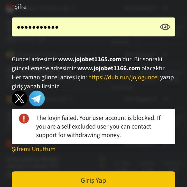 Jojobet Hesabım Açıklama Yapmadan Bloke Edildi Ve 5.000 TL Yatırımım İade Edilmedi