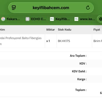 Keyiflibahcem.com İkinci Kez Kargo Ücreti İstediler