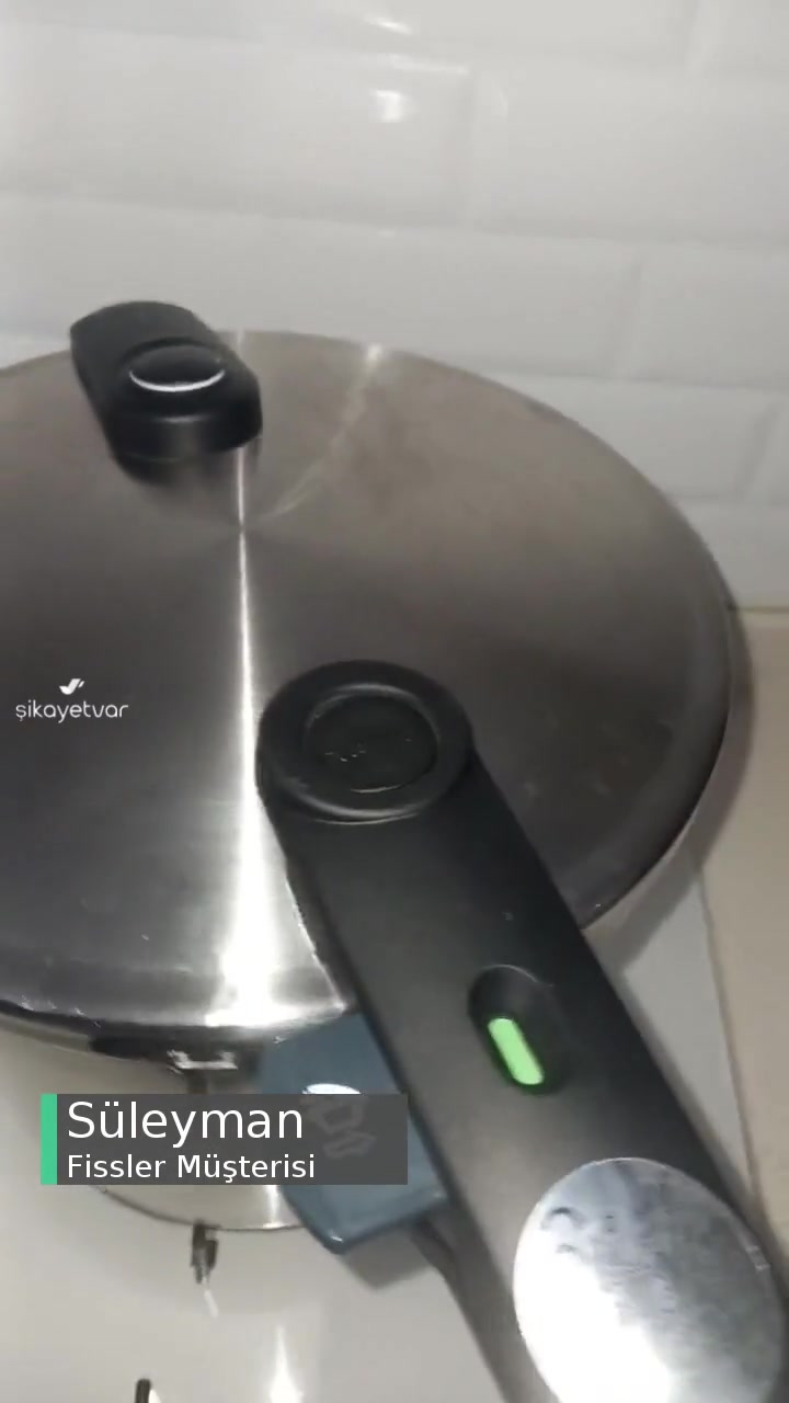 Fissler Düdüklü Tencerede Su Buhar Kaçağı Sorunu videonun kapak resmi
