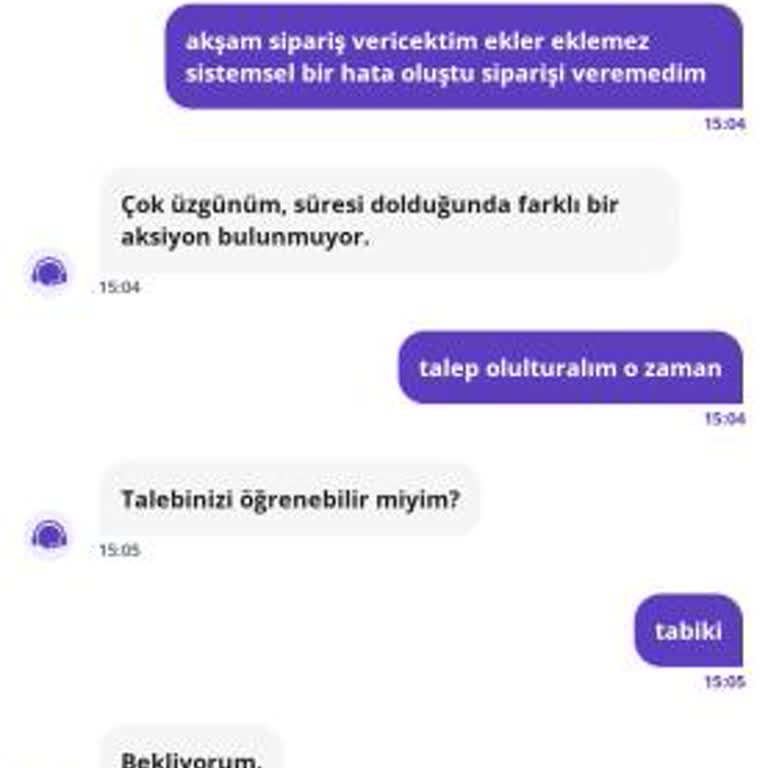 Kampanya Kodu Sorunu Ve Müşteri Hizmetinde Uygunsuz Davranış