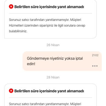 49.950 TL’lik Büro Masa Takımı Kargoya Verilmedi, Satıcı Cevapsız