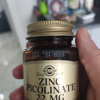 Подозрение на подделку Solgar Zinc Picolinate — отличается шрифт на упаковке, прошу проверить партию