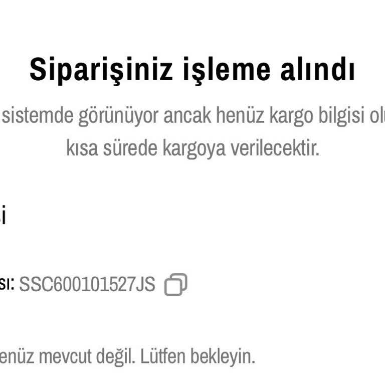 Kargoya Verilmediği İddia Edilen 6.365 TL Değerindeki Siparişin İptali Ve İadesi Talebi