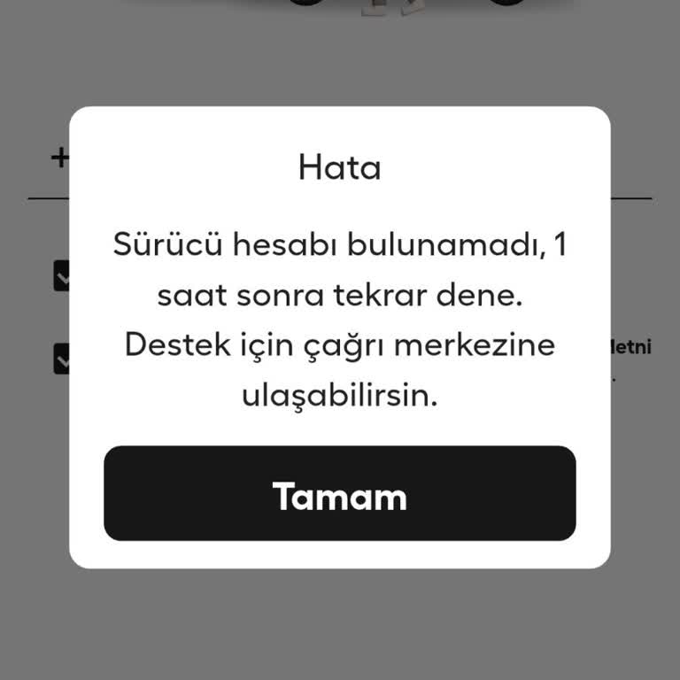 Martı Sürücü Hesabım Bulunamadı Giriş Yapamıyor Ve Kazanç Kaybı Yaşıyorum
