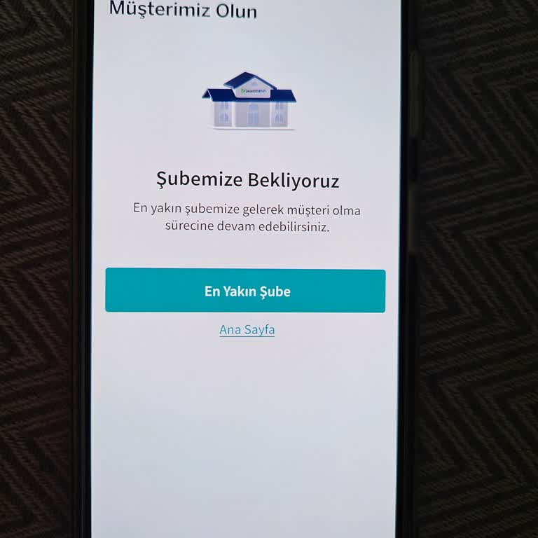 Mobil Bankacılıkta Şubeye Gitmeden Hesap Açamama