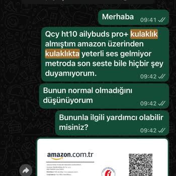 Ses Seviyesi Düşük Olan QCY HT10 Kulaklıkta Ücretsiz Değişim Talebi