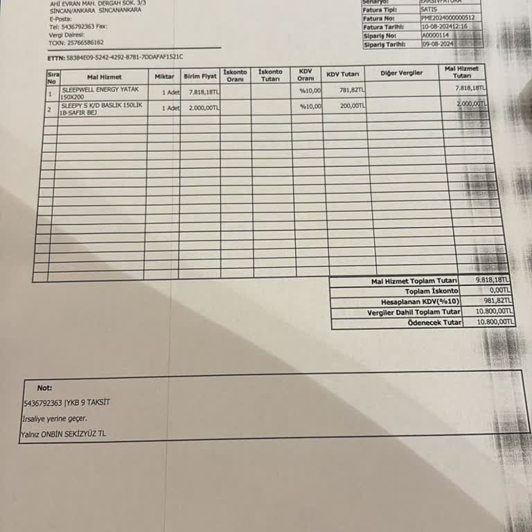 Yanlış Yönlendirme Sonucu Uygun Olmayan Yatak Ve Sürekli Sırt Bel Ağrısı