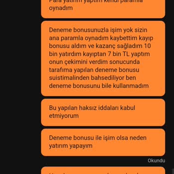 Çekim İptali Ve Hesabımın Haksız Kapatılması Nedeniyle 7.000 TL Bakiyemin Geri Ödenmesi Talebi