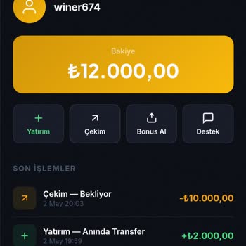 Wincasino Çekim Talebi Oluşturmama Rağmen Ödemem Yapılmadı