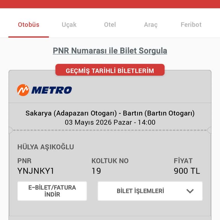 Metro Turizm’de 4 Saatlik Bilet 6 Saate Uzadı, Müşteri Hizmetleri Cevapsız Kaldı