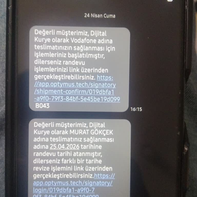 Vodafone Dijital Kurye Randevularının Gelmemesi Ve Hat Taşıma Sürecindeki Mağduriyet