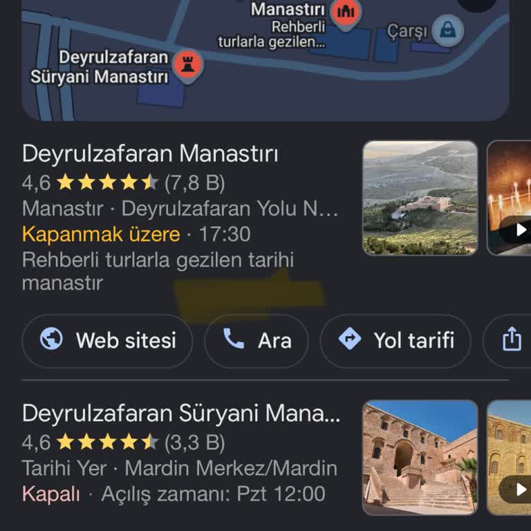 Google’da Görülen Yanlış Kapanış Saati Turistleri Mağdur Etti
