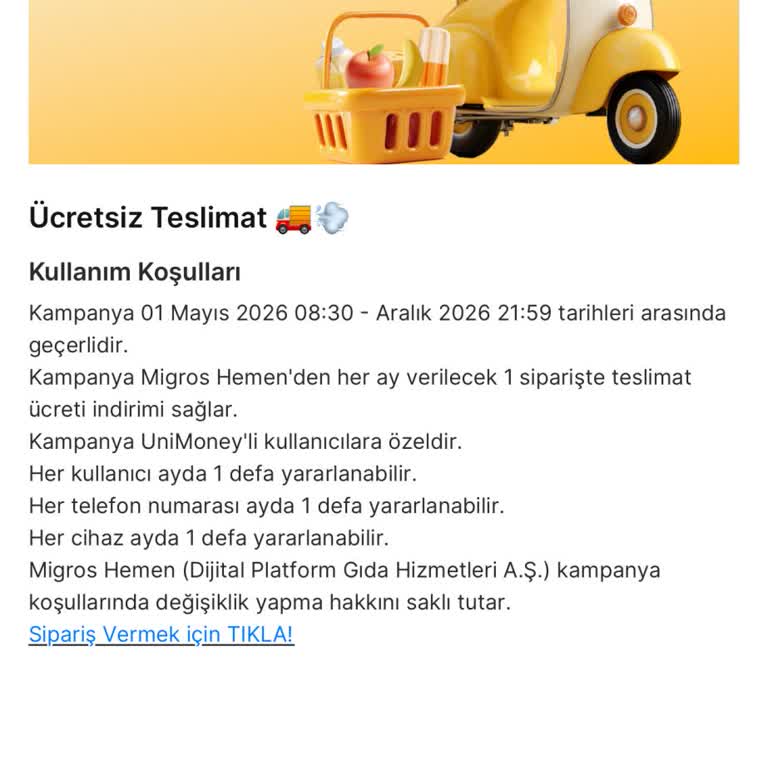 Üniversite Money Ücretsiz Teslimat Hakkı Bildirimsiz Azaldı
