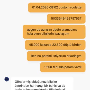 Pusulabet Custom Rulet Kazancımın Ödeme Sorunu Ve Uzun Süreli Cevapsızlık