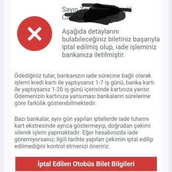 İptal Edilen Biletim Nedeniyle Sunuma Katılamama Krizi