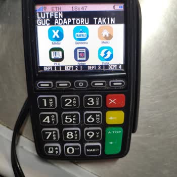 Hugin POS Cihazı Sürekli Güç Uyarısı Veriyor Ve Yedek Cihaz Sağlanmıyor