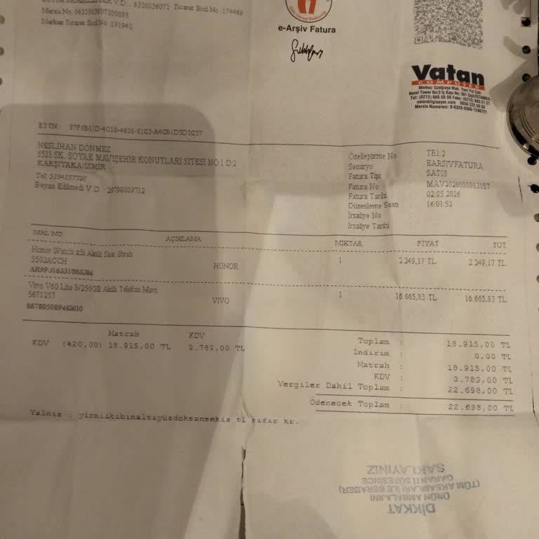 Vatan Bilgisayar’da Faizsiz Taksit Sözü Yanıltıcı, Faizli İşlem İptal Edilemedi